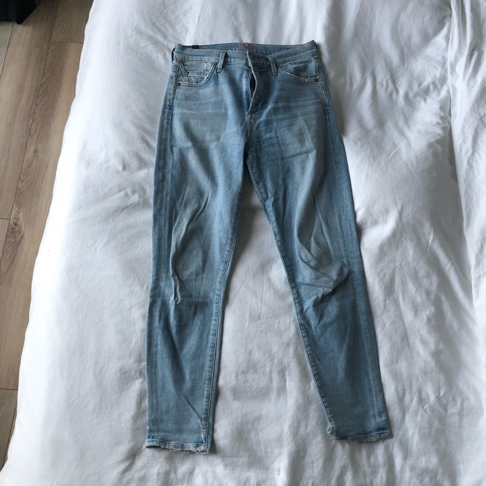 Citizen of Humanity Rocket Crop midrise skinny size 25